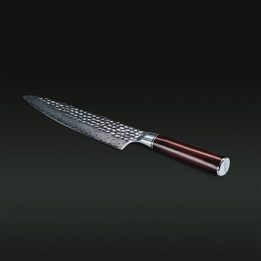 Cuchillos Chef TitaniumFlame® Raijin Damasco