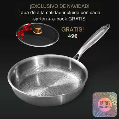 TitaniumFlame Sartén Pro 2.0 antiadherente