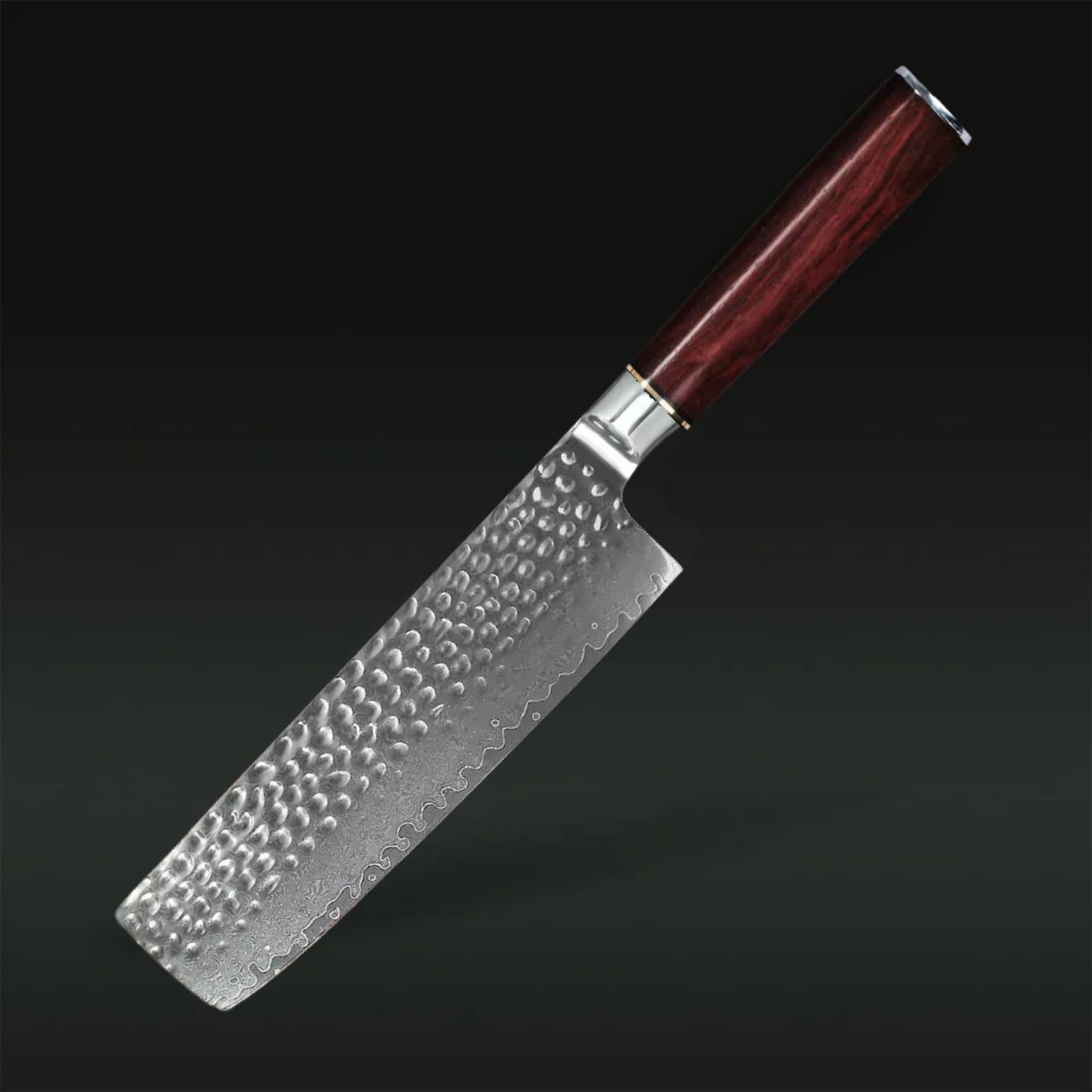 Cuchillos Chef TitaniumFlame® Raijin Damasco