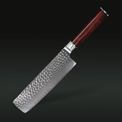 Cuchillos Chef TitaniumFlame® Raijin Damasco