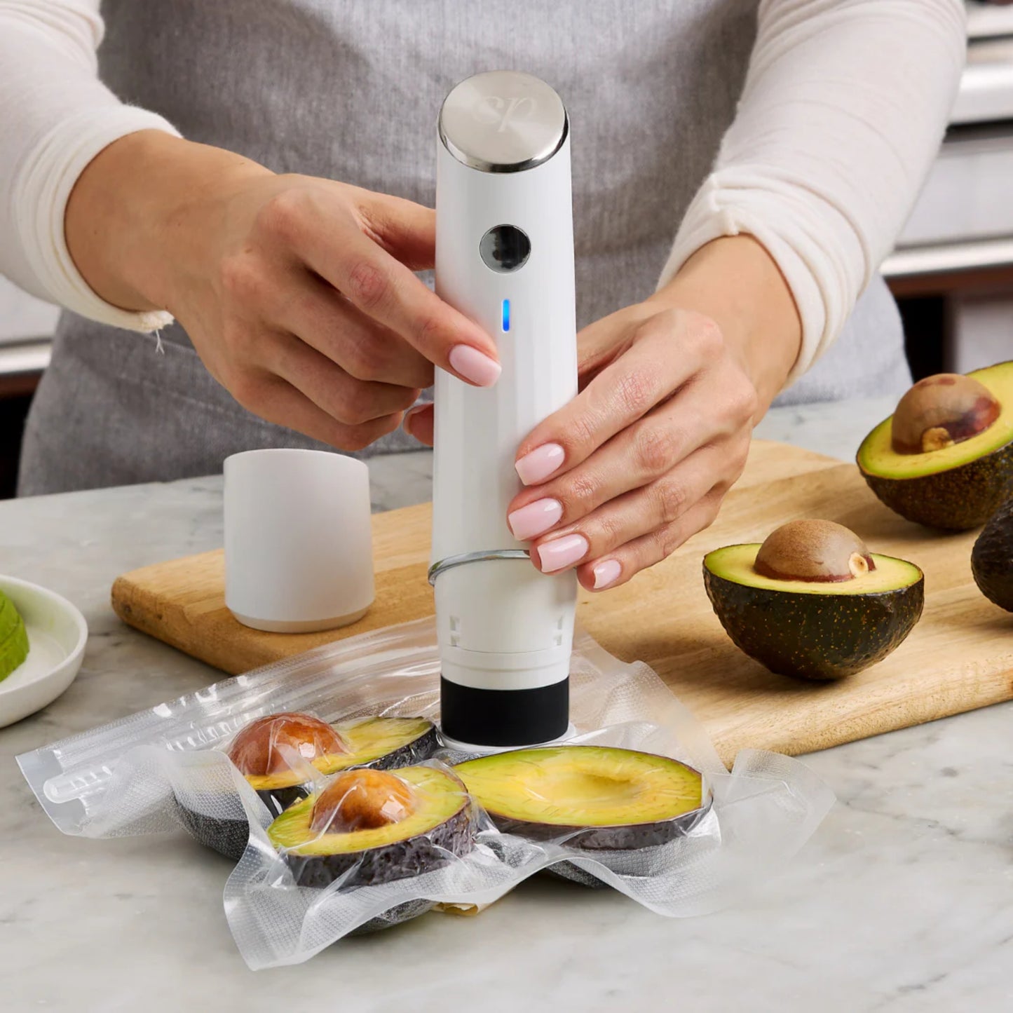 Selladora al vacío premium compacta TitaniumFlame