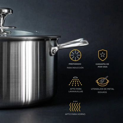 Olla de Titanio Puro TitaniumFlame