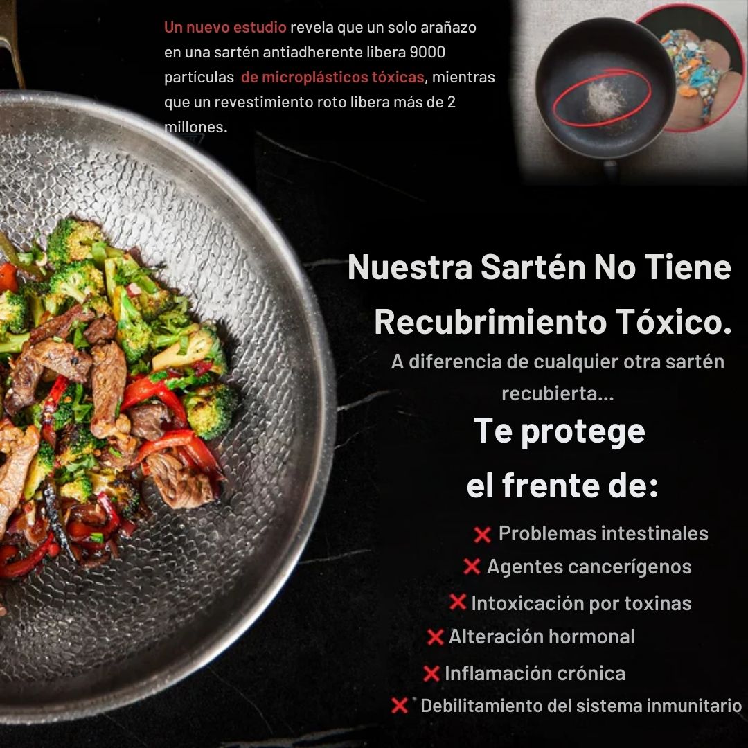 TitaniumFlame Sartén Pro 2.0 antiadherente