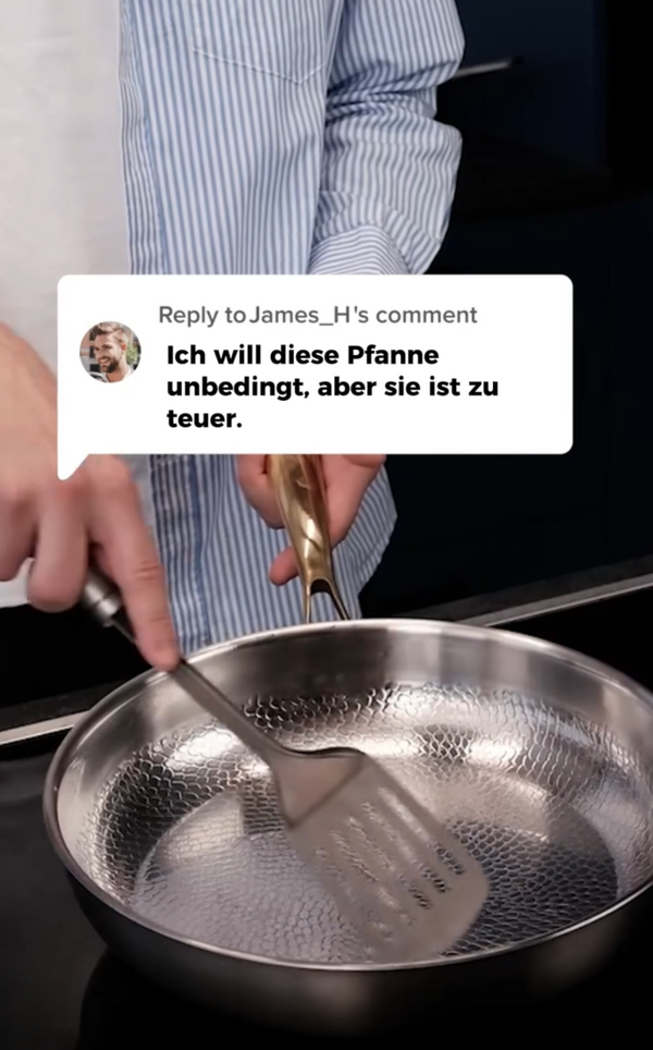 Nichts klebt, das ist unglaublich!