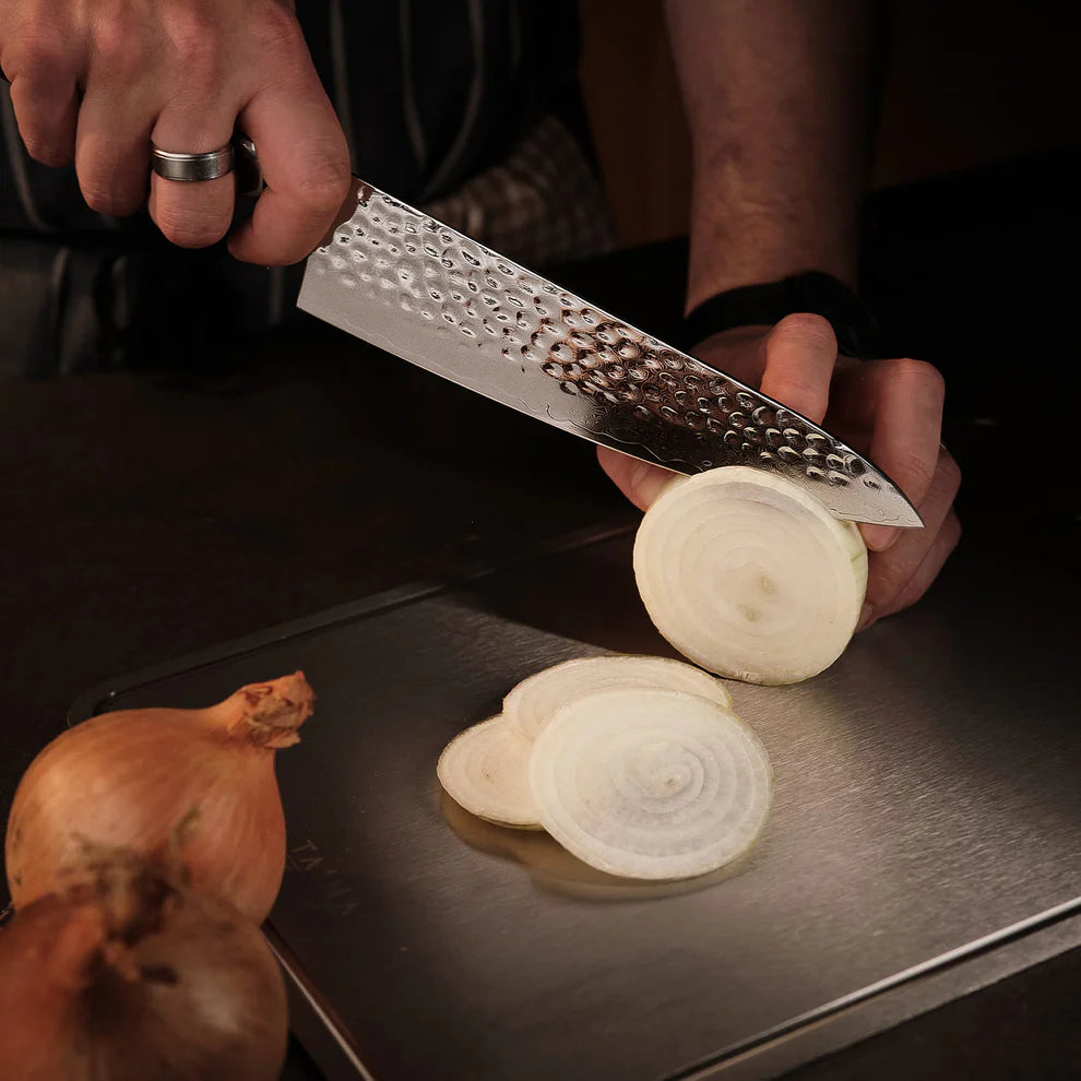 Cuchillos Chef TitaniumFlame® Raijin Damasco